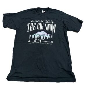 Fruit Of The Loom "The Big Snow" 92-Winter-93 Norther California Shirt Size L